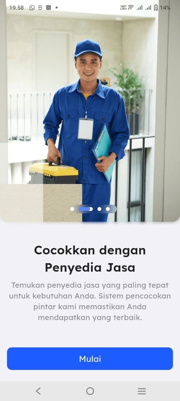 Cocokkan Penyedia Jasa - Hijasa